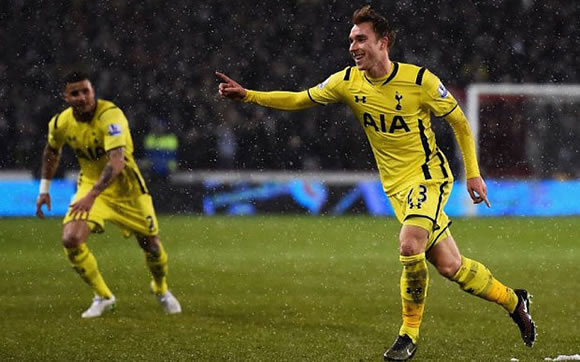 Sheffield United 2 Tottenham Hotspur 2 (2-3 on agg): Christian Eriksen double sends Spurs to Wembley
