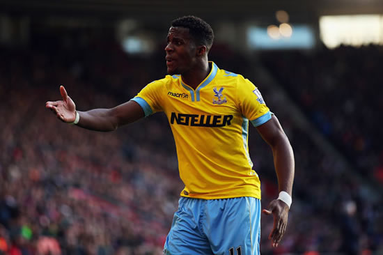 Crystal Palace new boy Wilfried Zaha puts his Man United nightmare behind him