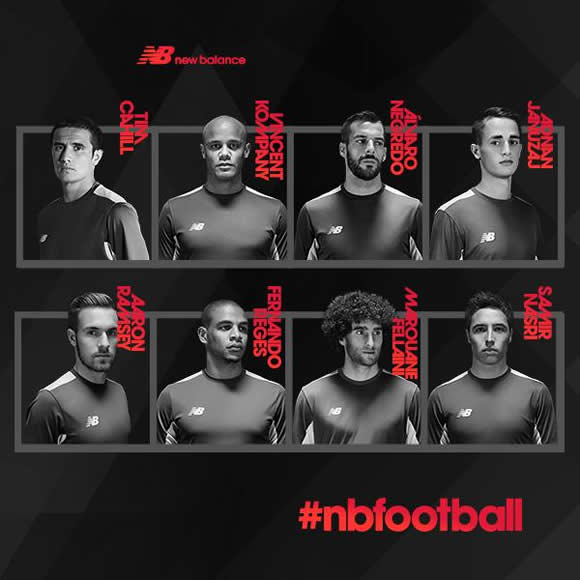 New Balance enter the world of football. Sign up Man United & Man City stars