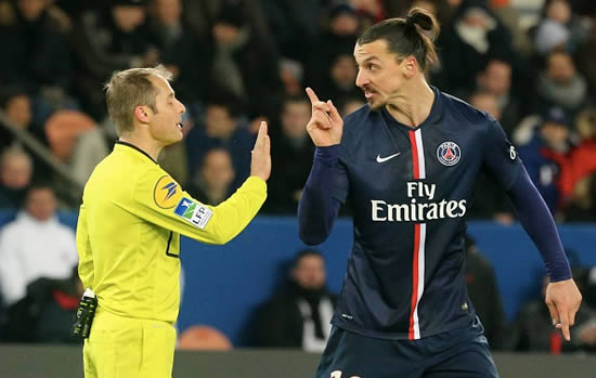 Lyon coach accuses Ibrahimovic of insulting French referees in English and Italian