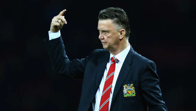 Van Gaal Hails Spirited Manchester United
