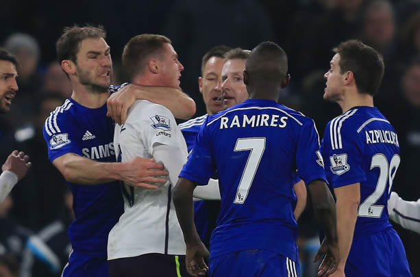 Chelsea boss Jose Mourinho storms out of BBC interview over Ivanovic question - and is touchy with the press