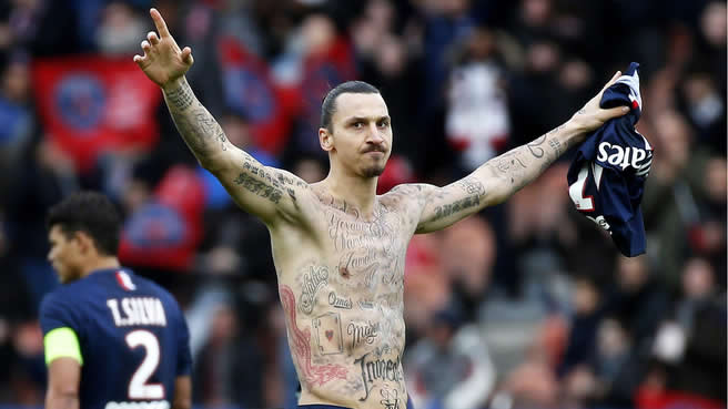 Los ''tatuajes benéficos'' de Zlatan Ibrahimovic eran temporales - Diario  Registrado