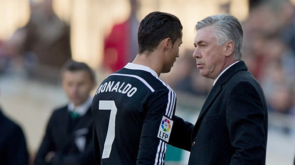 Cristiano Ronaldo backed by Real Madrid boss Carlo Ancelotti
