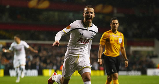 Roberto Soldado strike cancelled out as Tottenham held 1-1 by Fiorentina