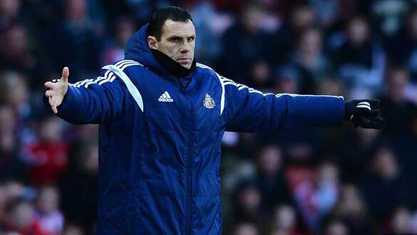 Gus Poyet has one eye on West Ham as Sam Allardyce's future remains uncertain