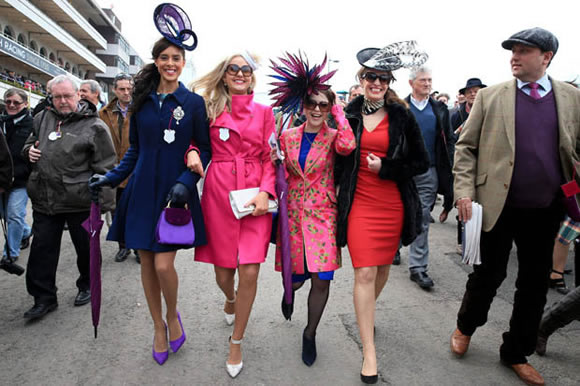 SNAPPED: Man Utd stars joke around at Cheltenham Festival after Arsenal FA Cup defeat