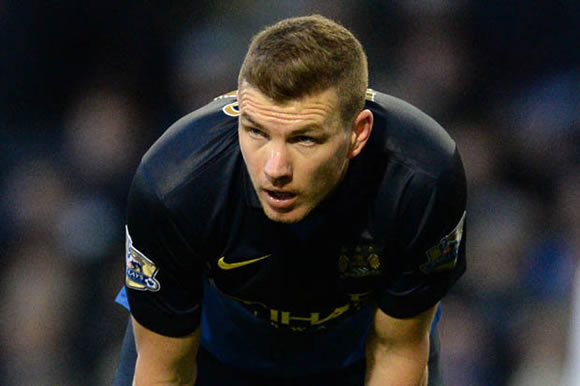 Manchester City flop Edin Dzeko facing the axe
