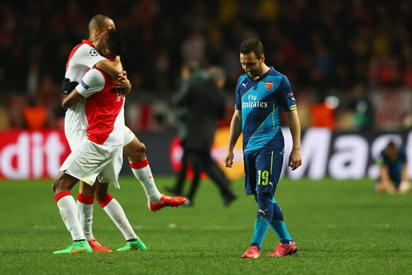 Monaco 0 - 2 Arsenal: Monaco misery for Arsenal