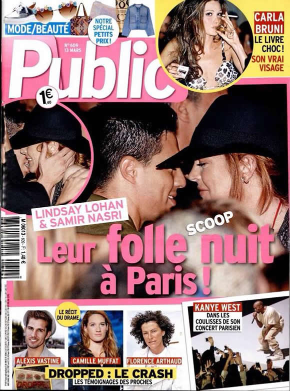 Man City’s Samir Nasri accused of having a crazy night in Paris with Lindsay Lohan