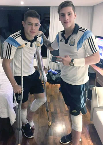 Argentina U17 player Thomas Conechny falls 10ft out of window while playing FIFA