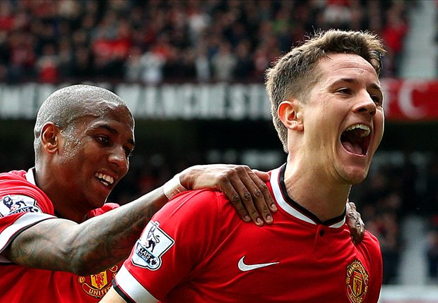 Manchester United 3-1 Aston Villa: Herrera double sends Van Gaal's men eight points clear of Liverpool