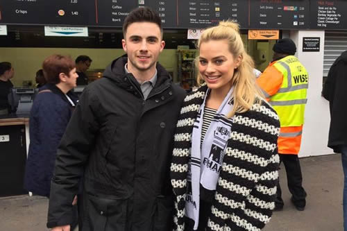 Fulham nail hottest fan award as Wolf of Wall Street babe Margot Robbie declares herself a fan