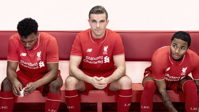 Liverpool reveal new home kit
