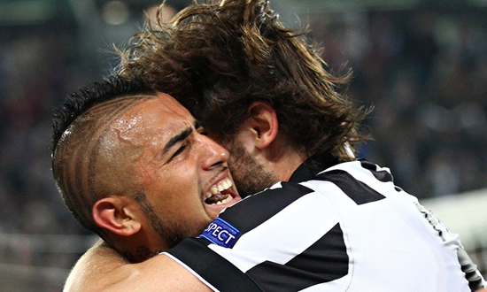 Juventus 1 : 0 Monaco - Juve edge first leg