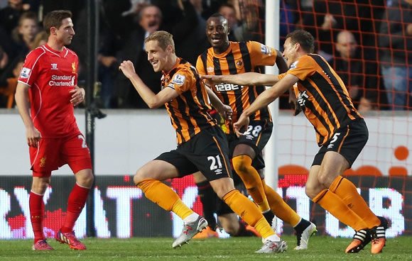 Hull City 1 - 0 Liverpool: Dawson goal earns Hull deserved win