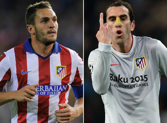 Chelsea ‘in talks over £63m Koke and Diego Godin double transfer deal’