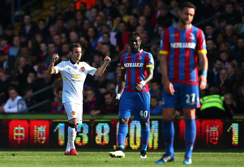 Crystal Palace 1 : 2 Manchester United - United edging closer to Europe