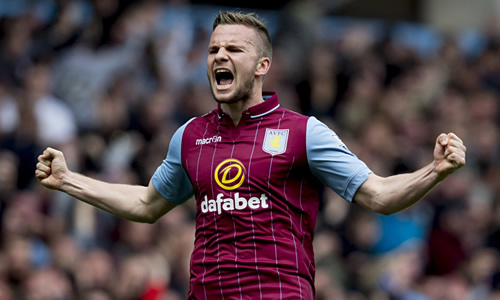 Aston Villa 1 : 0 West Ham United - Cleverley boosts Villa survival