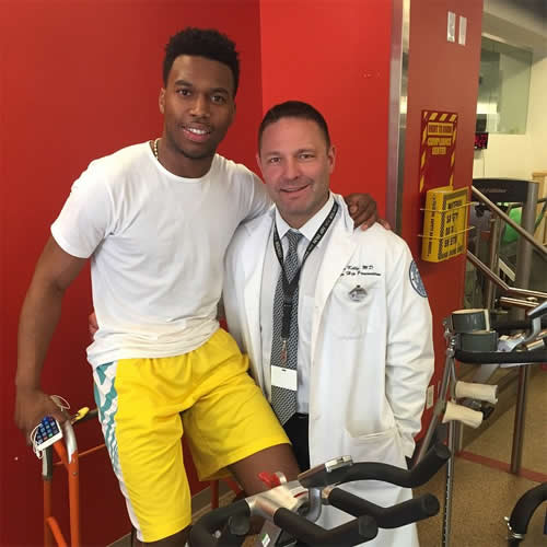 Liverpool's Daniel Sturridge gives latest injury update