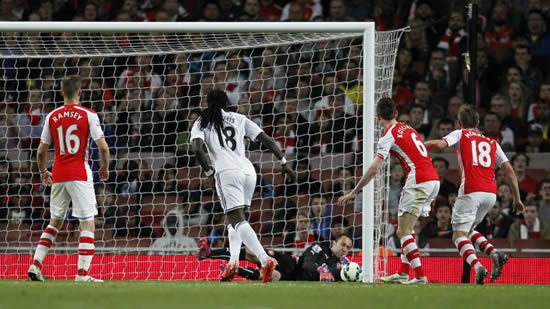 Arsenal 0 : 1 Swansea City - Late Gomis winner stuns Gunners