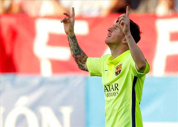 Atletico Madrid 0-1 Barcelona: Messi strike seals Liga title