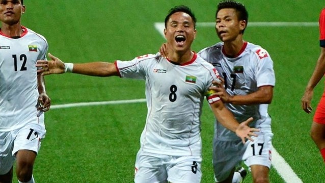 Myanmar beat hosts Singapore