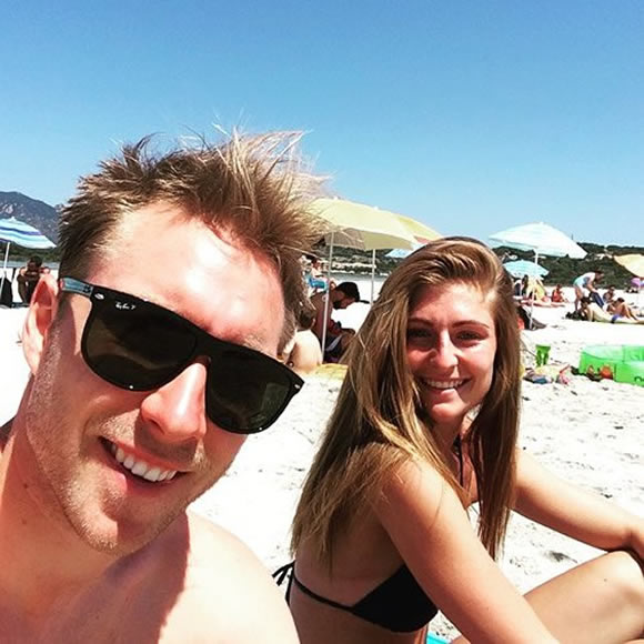 Photo: Tottenham’s Christian Eriksen enjoys ‘pitstop’ with his girlfriend