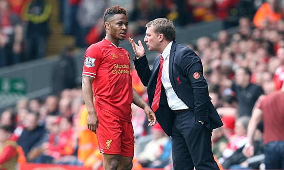 Liverpool’s Raheem Sterling does not want to play for Brendan Rodgers