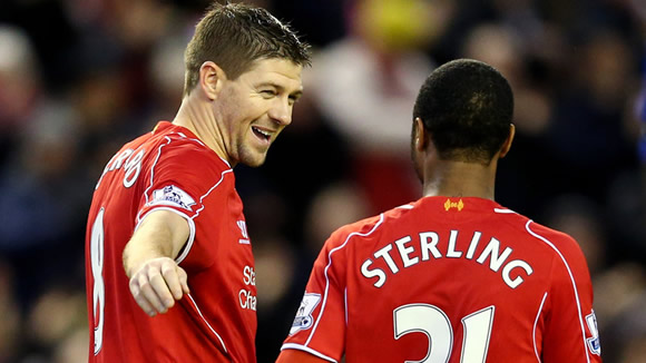 Steven Gerrard tells Raheem Sterling to 'be a man' about his Liverpool future