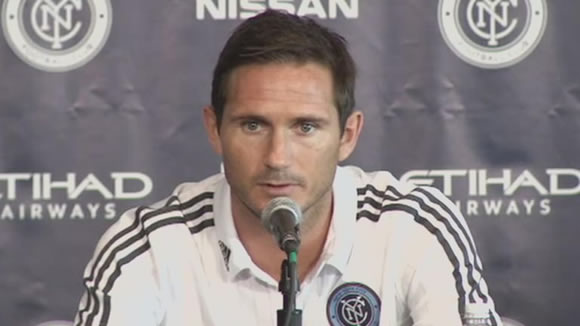 Lampard's NY City debut on hold