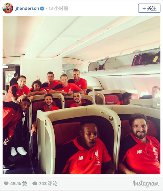 Liverpool stars all smiles ahead of flight to Bangkok