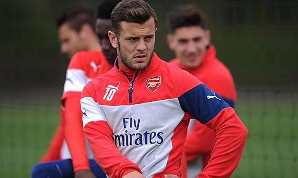 Arsenal’s Jack Wilshere facing lengthy layoff with leg injury