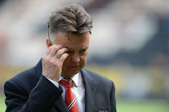 Pressure is all on Man Utd's Van Gaal this term after RvP, Falcao and Di Maria nightmare