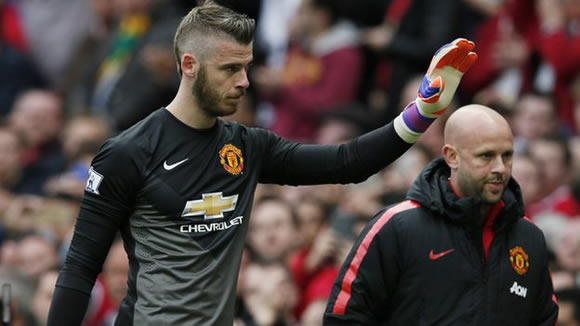 David De Gea not the same as last season - Van Gaal