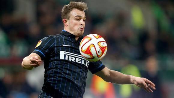 Stoke sign Xherdan Shaqiri on five-year deal from Inter Milan