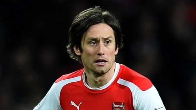 Rosicky out for eight weeks