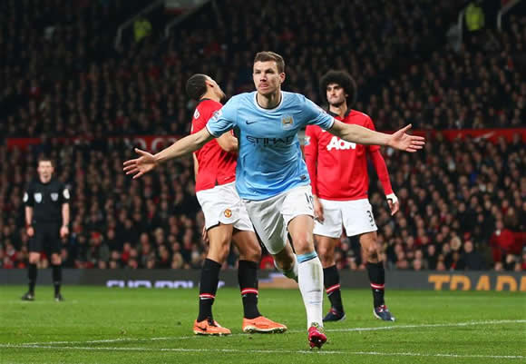 Edin Dzeko joins Roma on loan