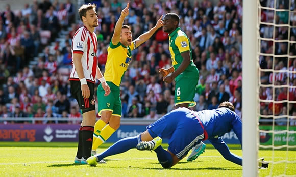 Sunderland 1 - 3 Norwich City : More gloom at the Stadium of Light