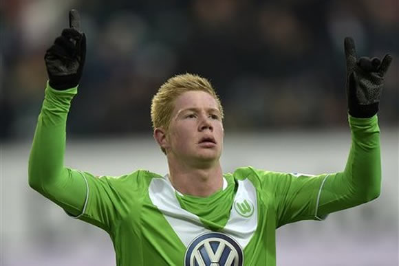 £57m rated Kevin De Bruyne has decided to leave Wolfsburg for Man City