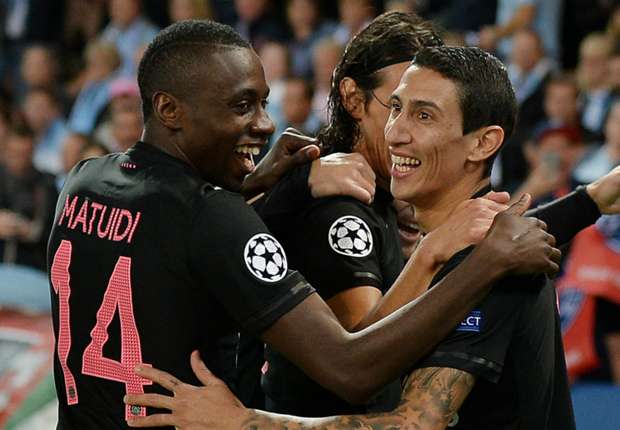 Paris Saint-Germain 2-0 Malmo: Di Maria and Cavani give French champions winning start