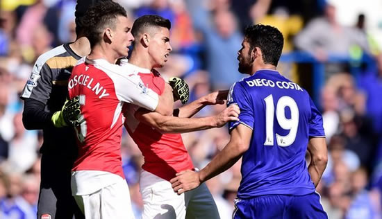 Diego Costa: Chelsea striker charged with violent conduct by FA