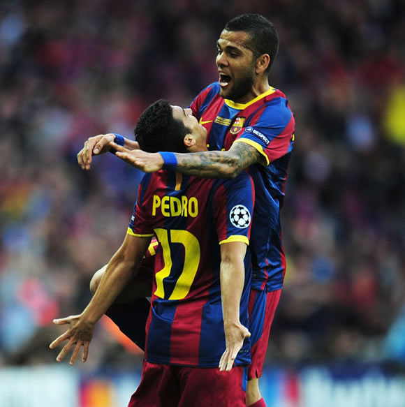 Barcelona star Dani Alves says former team-mate Pedro should never have joined Chelsea