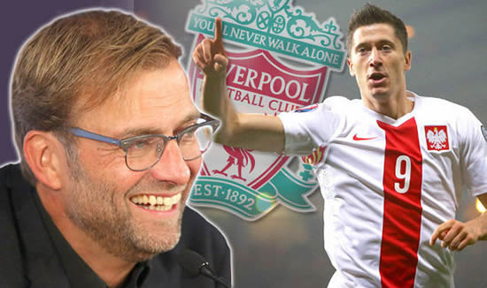 New Liverpool boss Jurgen Klopp believes he can sign Robert Lewandowski