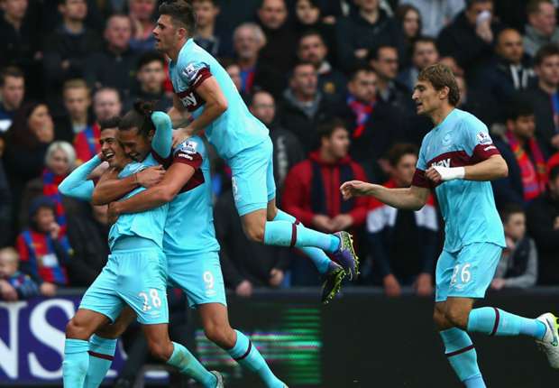 Crystal Palace 1-3 West Ham: Lanzini and Payet sink Eagles with late rally