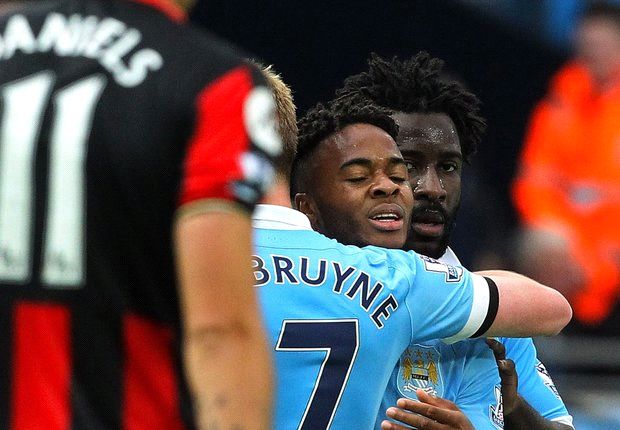 Manchester City 5-1 Bournemouth: Stellar Sterling scores hat-trick