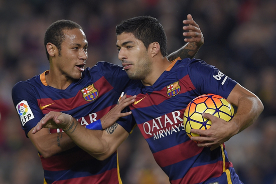 Barcelona 3 - 1 Eibar: Luis Suarez hat-trick secures comprehensive Barcelona comeback against Eibar