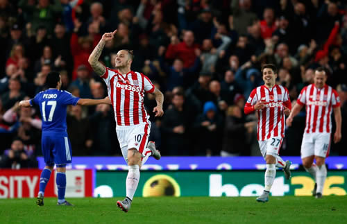 Stoke City 1 - 0 Chelsea FC: Pressure mounts on absent Jose Mourinho as Chelsea slump to Stoke defeat