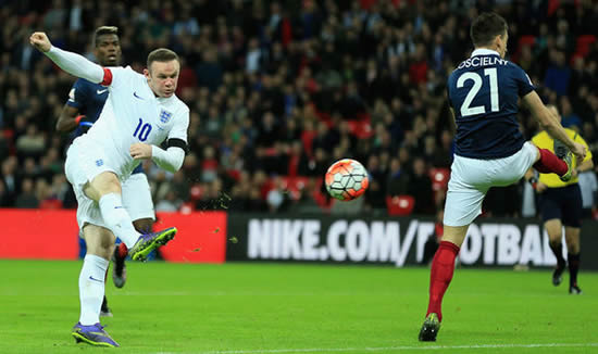 Man Utd's Wayne Rooney reflects on 'difficult night' at Wembley as England beat France