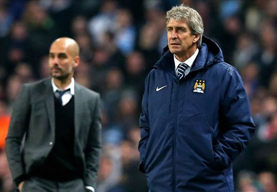 Guardiola looms large but Pellegrini proving he won't go down without a fight